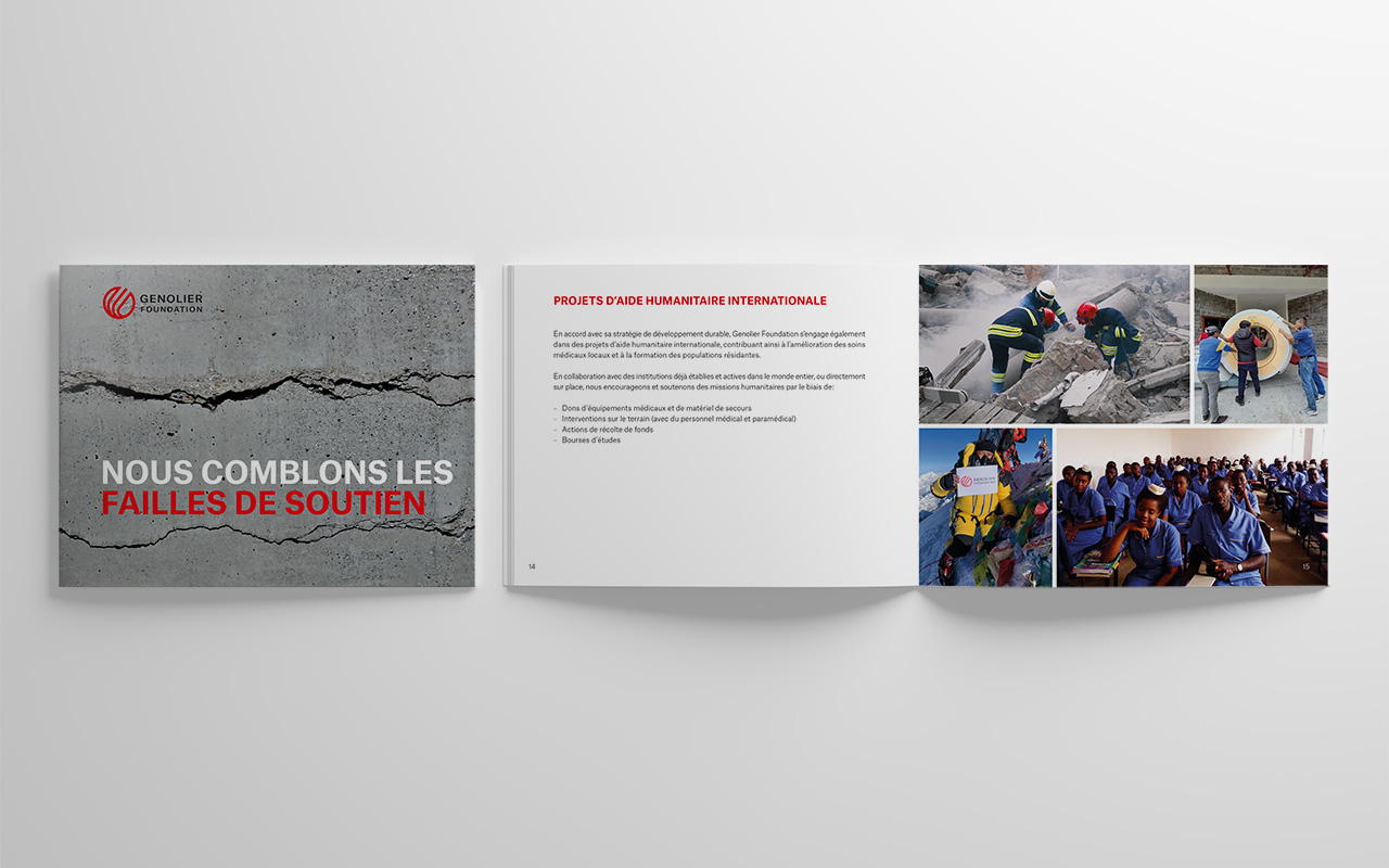 genolier-foundation-brochure-cover-page-int-FR Genolier Foundation brochure institutionnelle réalisée par Atelierlak