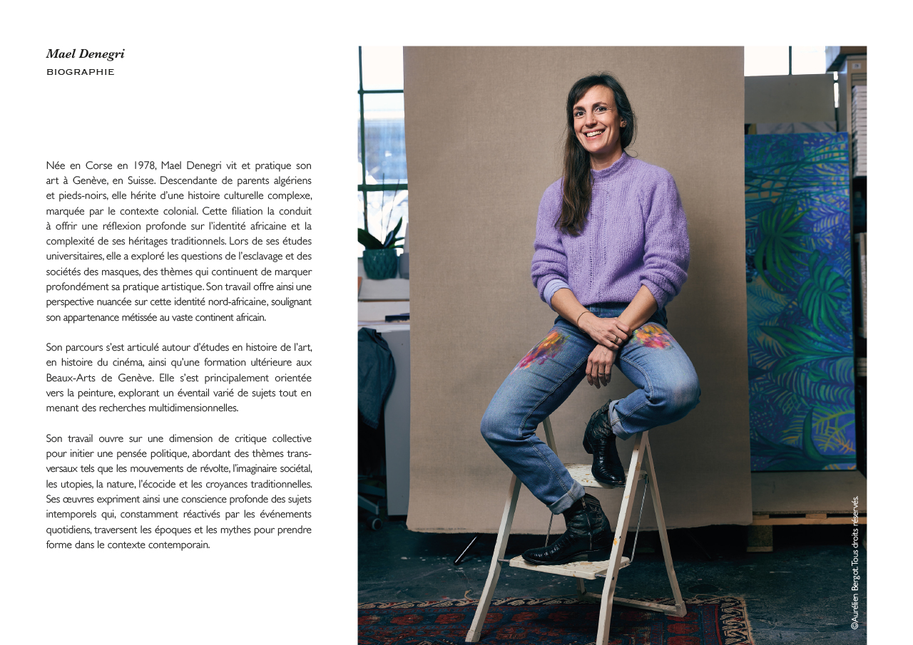 mael-denegri-portfolio-bio Mael Denegri graphisme mise en page portfolio réalisé par Atelierlak